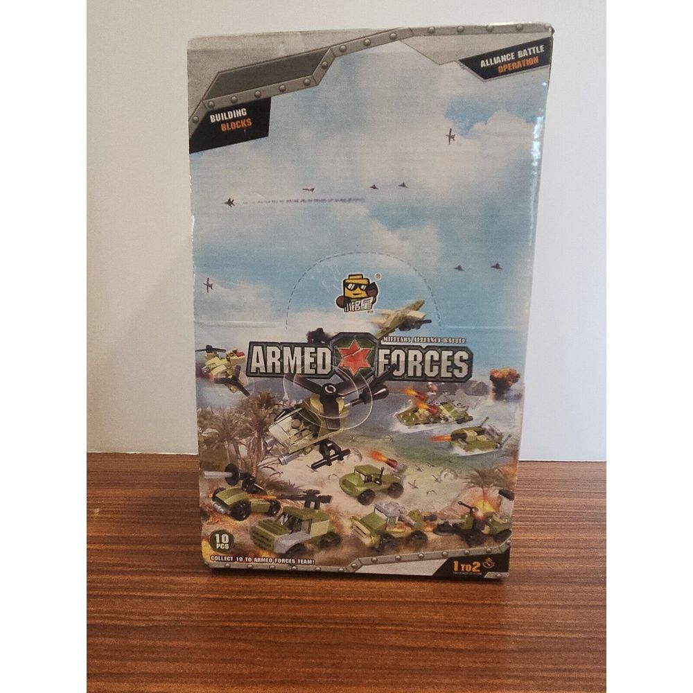 Armed Forces Alliance‎ Battle Operation Building Blocks Includes 10 Vehicles
